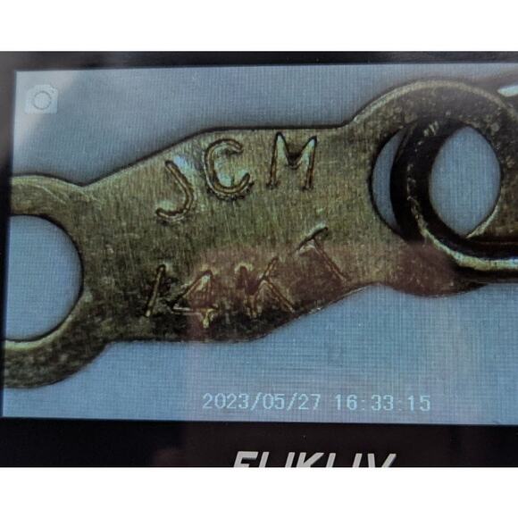 JCM 14K Yellow Gold Filigree Teardrop Pendant Necklace – 17.5”, 2.08g - Picture 5 of 5